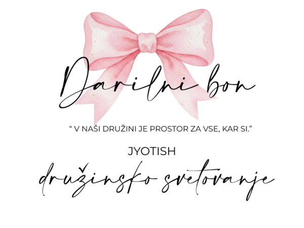 Darilni bon za družinsko Jyotish svetovanje